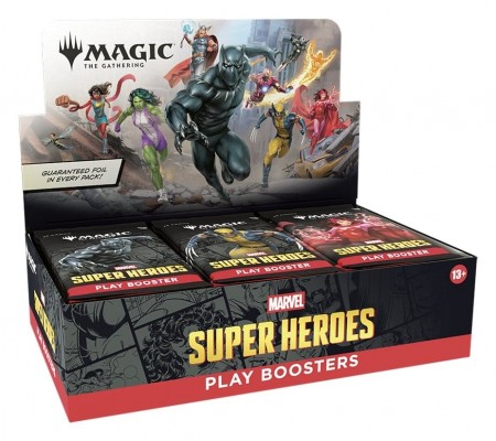 Magic: The Gathering – Marvel Super Heroes Play Booster Display