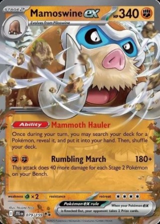 Mamoswine ex 079/159 - Journey Together