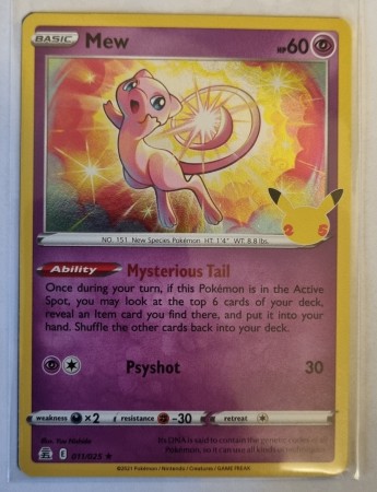 Mew 011/025 - Celebrations