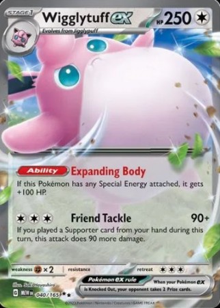 Wigglytuff ex 040/165 - Pokemon 151