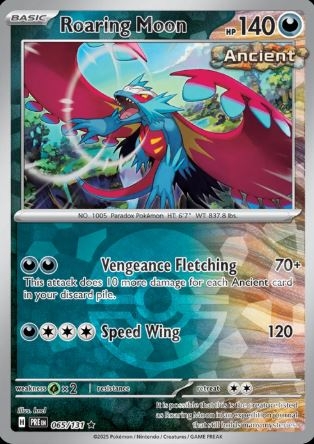 Roaring Moon (Poke Ball Pattern) 065/131 - Prismatic Evolutions