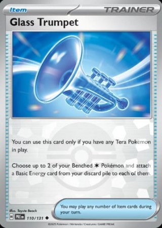 Glass Trumpet (Poke Ball Pattern) 110/131 - Prismatic Evolutions