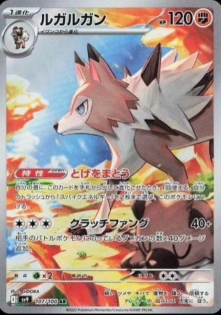 Lycanroc (JP) 107/100 - Battle Partners