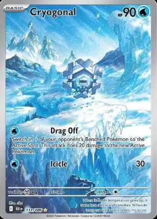 Cryogonal 111/086 - Black Bolt