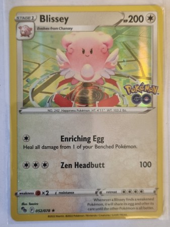 Blissey 052/078 - Pokemon GO