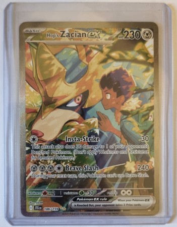 Hop's Zacian ex 186/159 - Journey Together