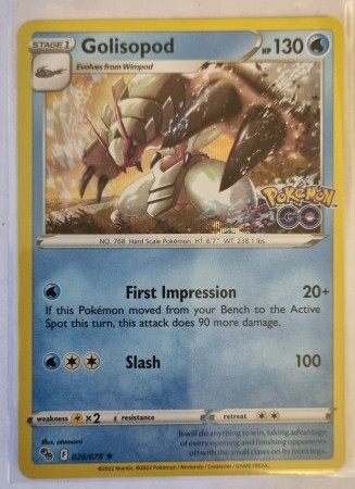 Golisopod 026/078 - Pokemon GO