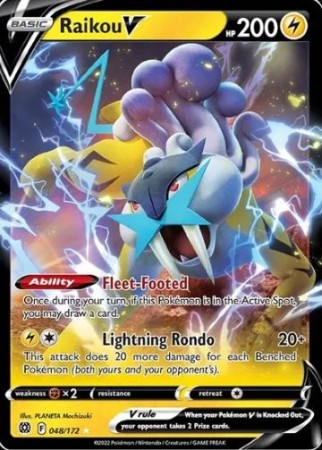 Raikou V 048/172 - Brilliant Stars