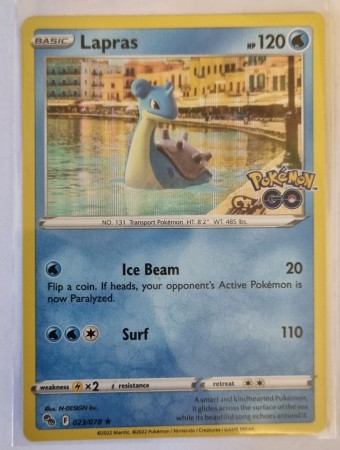 Lapras 023/078 - Pokemon GO