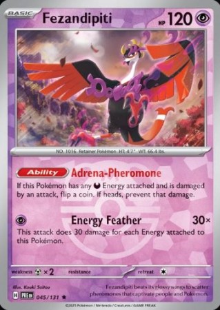 Fezandipiti (Master Ball Pattern) 045/131 - Prismatic Evolutions