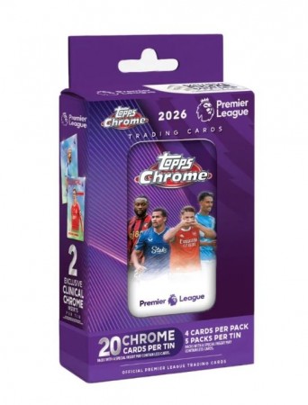 2026 Topps Chrome Premier League Tinn Boks