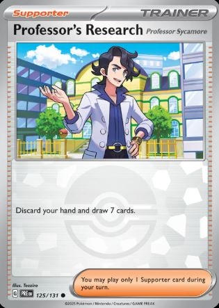 Professor's Research (Poke Ball Pattern) 125/131 - Prismatic Evolutions